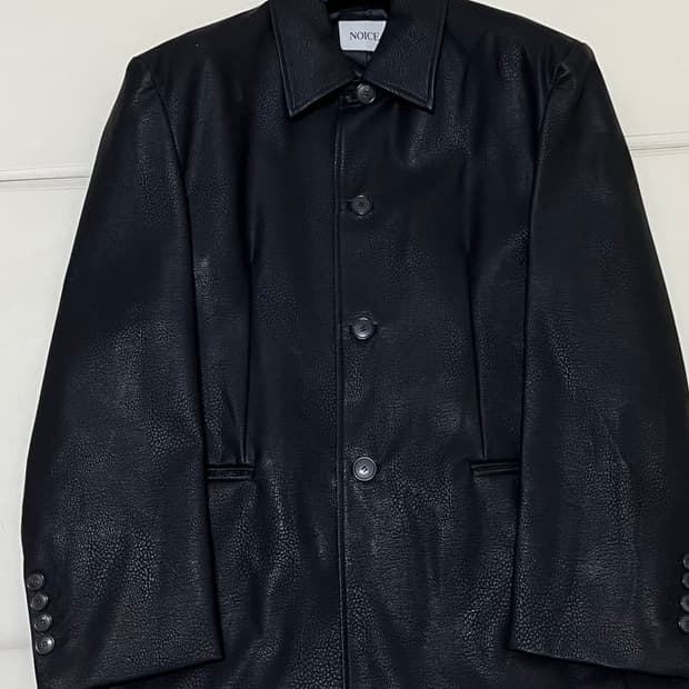 노이스 차은우 텍사스 레더자켓