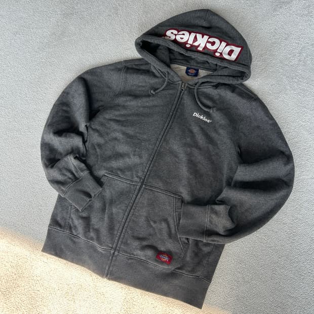 디키즈 후드집업 그레이 95