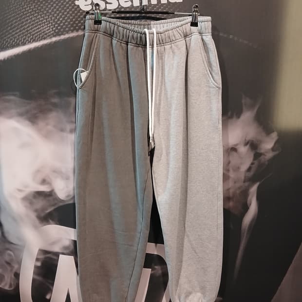 트레이닝 조거 팬츠 회색