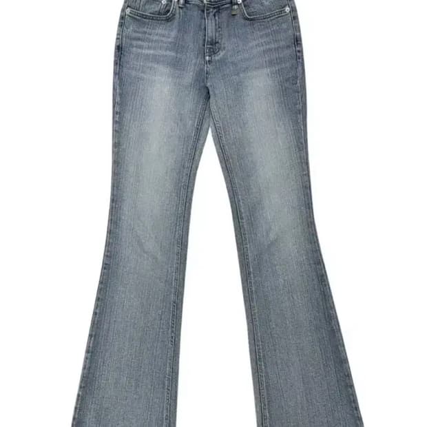 페일제이드 핸드브러쉬 로우라이즈 부츠컷 팬츠 M