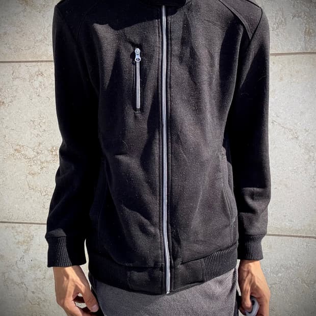 “Vondutch” 00’s Neck button Simple Zip U
