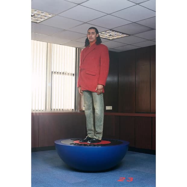 마틴로즈 21aw 모헤어 트위스트 블레이저