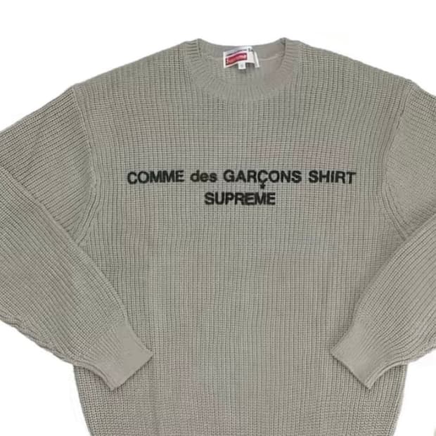 (구함)꼼데가르송 슈프림 니트