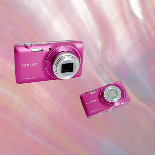 타임스탬프!) 후지필름 파인픽스 jz100 Finepix 빈티지 디카