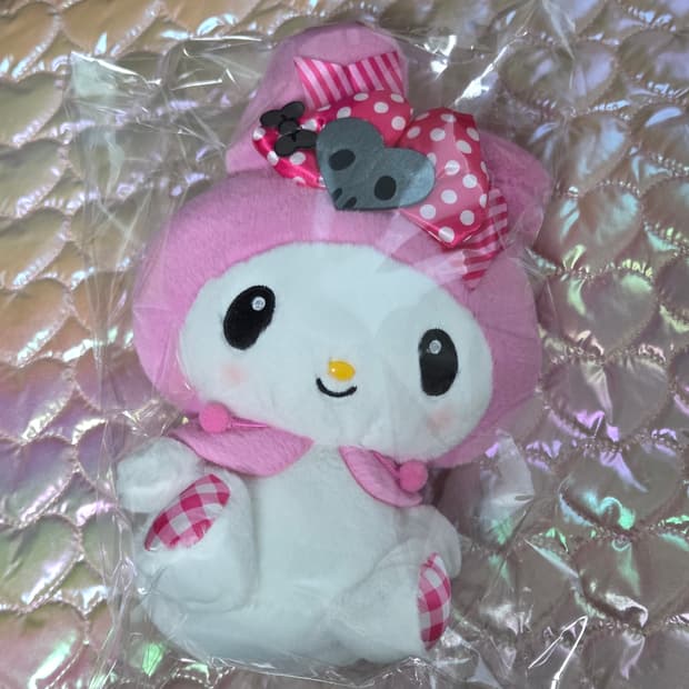 마이멜로디 블랙파티 누이 봉제 인형