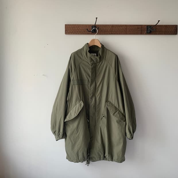 21aw C/D SIX-FIVE fishtail parka