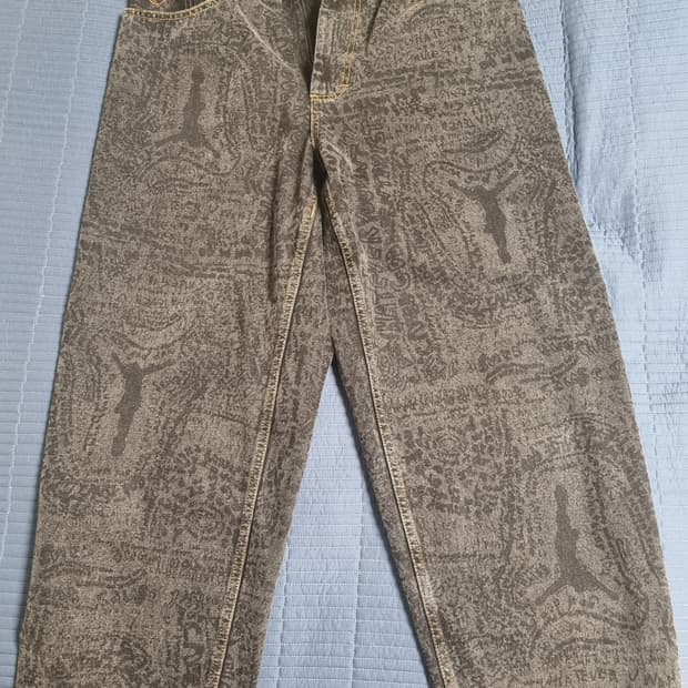 폴라스케이트 빅보이 팬츠 워시드 블랙  S