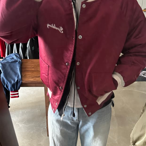  PACERS 사틴 바시티 자켓 