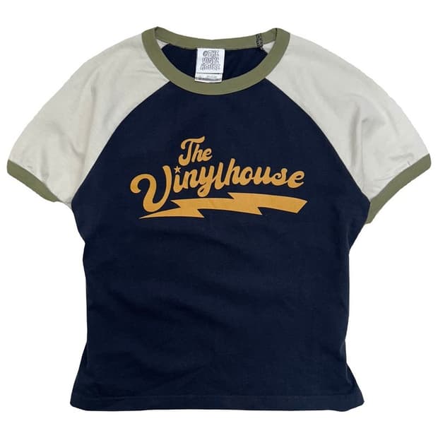 THEVINYLHOUSE 링커티 반팔티 네이비 S