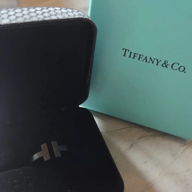 (정품) 티파니 티타늄 반지