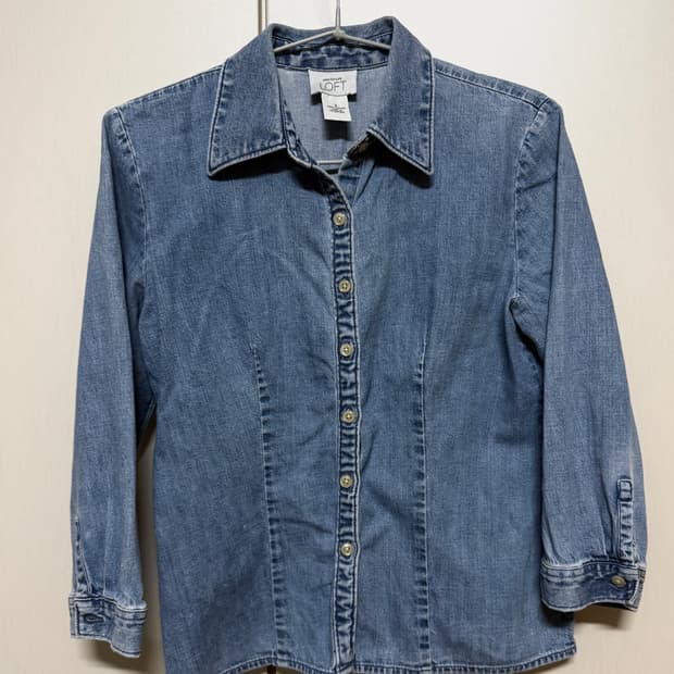 로프트 데님 셔츠