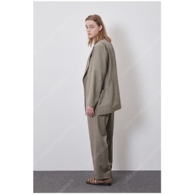 브라운야드 20SS 더블브레스티드 셋업(썸머울) M
