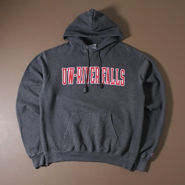 Champion 챔피온 기모 차콜 후드티 