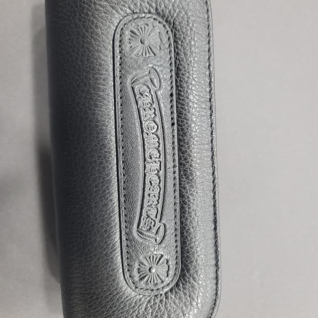 크롬하츠 가죽 선글라스케이스