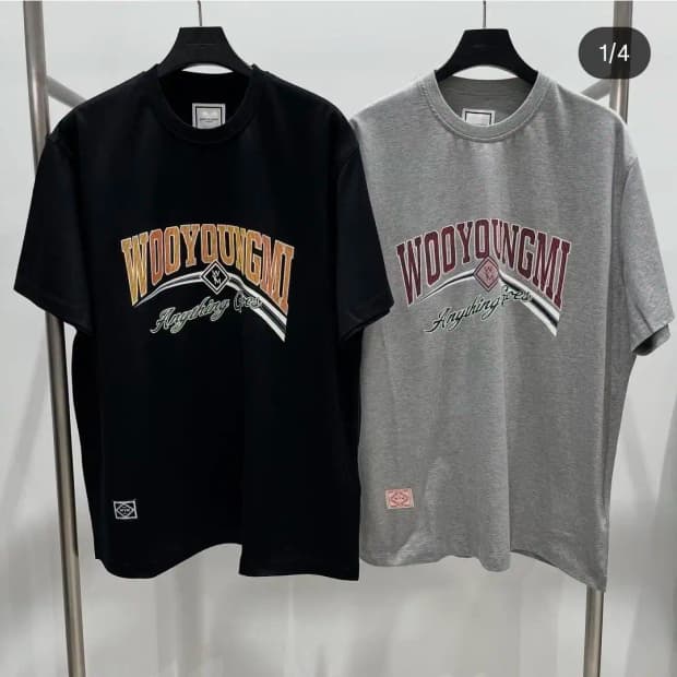 우영미 25fw 반팔 신상 (새상품)