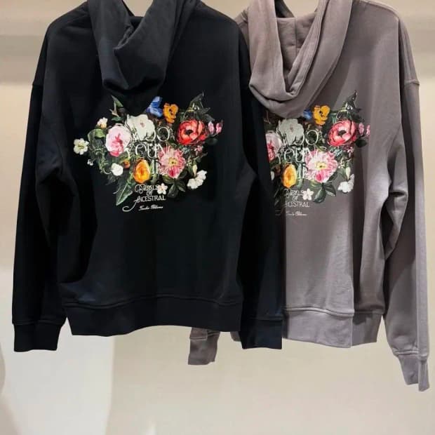 우영미 25fw 플라워 신상후드 (새상품)