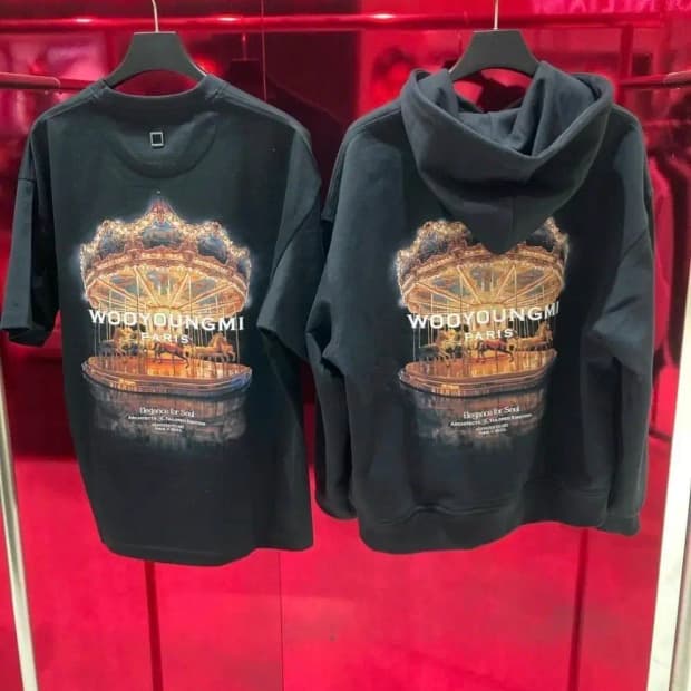 우영미 26ss 블랙메리 후드 (새상품)