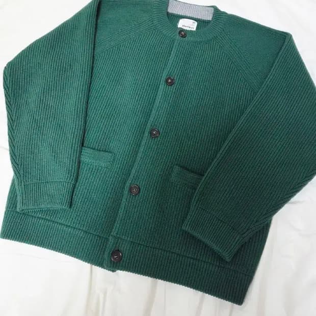 홀리선 아네트 가디건 그린