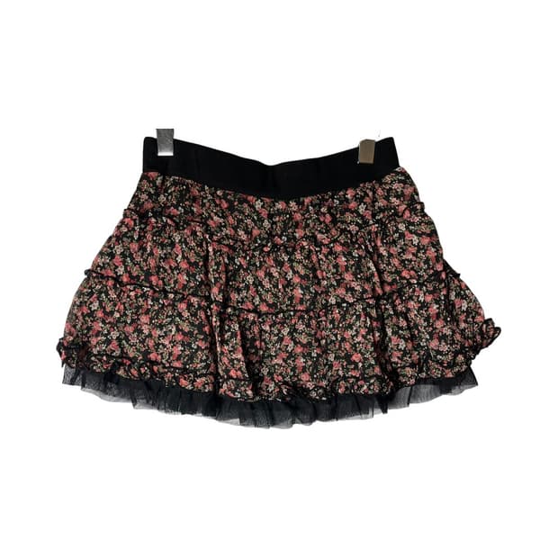 [Cecil McBee] 세실맥비 플로럴 레이스 미니스커트