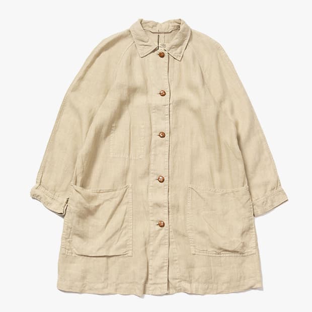 NEST ROBE - LINEN COAT