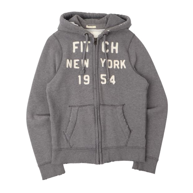 아베크롬비 엠브로이드 헤비 후드집업