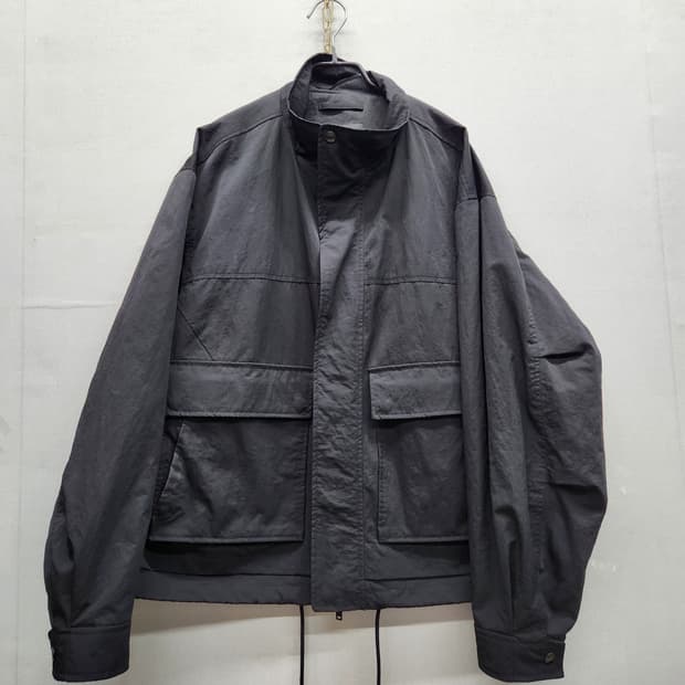 무신사스탠다드 나일론 크리스 더블 포켓 투웨이 자켓 XL(2XL)