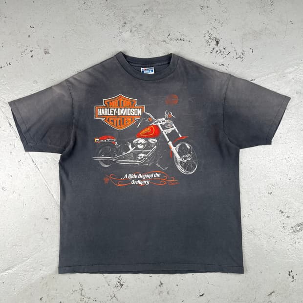 빈티지 할리데이비슨 Pikes Peak 반팔