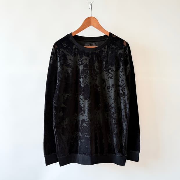 자라 크러쉬드 벨벳 롱 슬리브