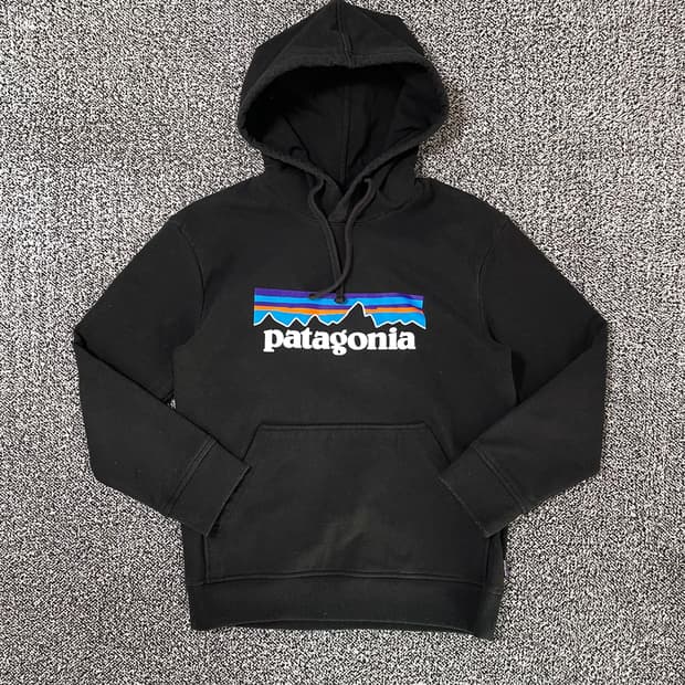 빈티지9. 파타고니아 PATAGONIA P-6 로고 업라이절 후드티셔츠