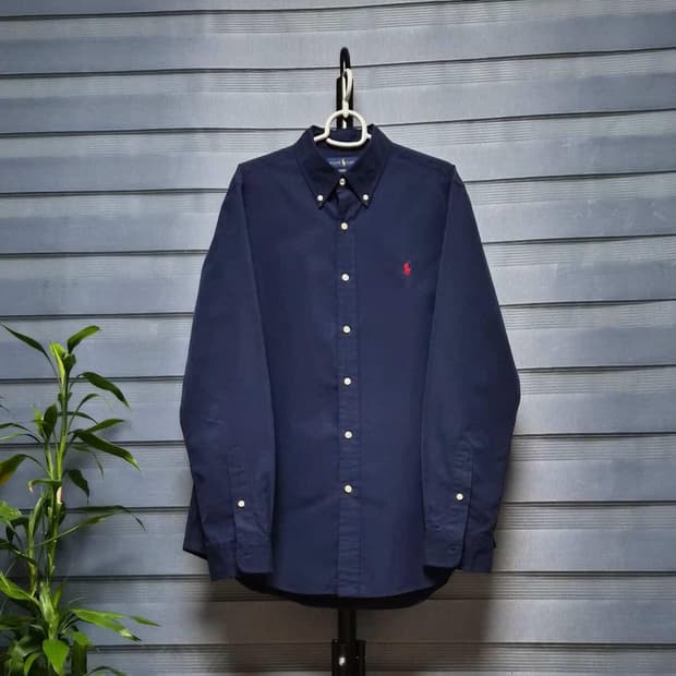 (새상품급) 폴로랄프로렌 클래식핏 남방 네이비 M