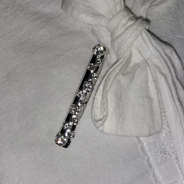 아르켓 큐빅 보석 헤어핀