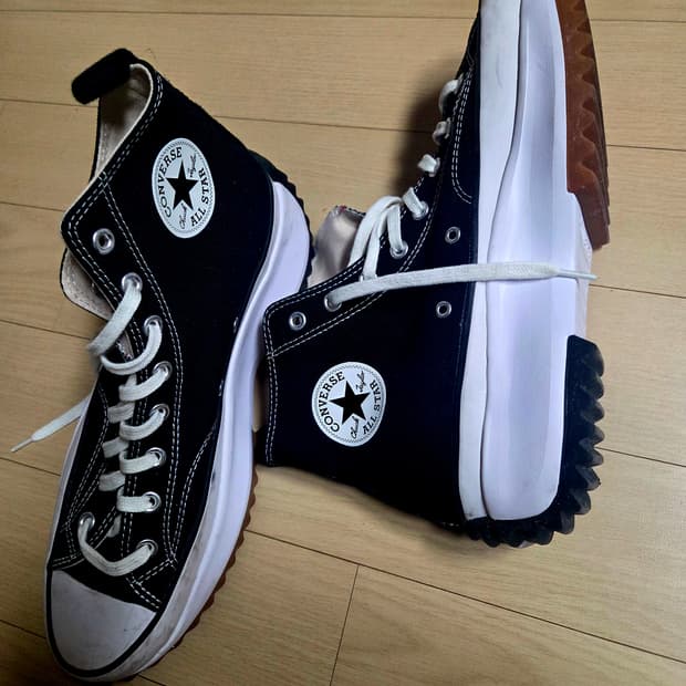 컨버스 런스타 하이크 블랙 하이 290mm