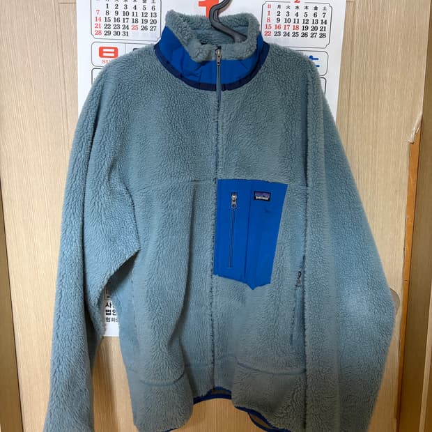 파타고니아 레트로 x 스카이블루 / 블루 L
