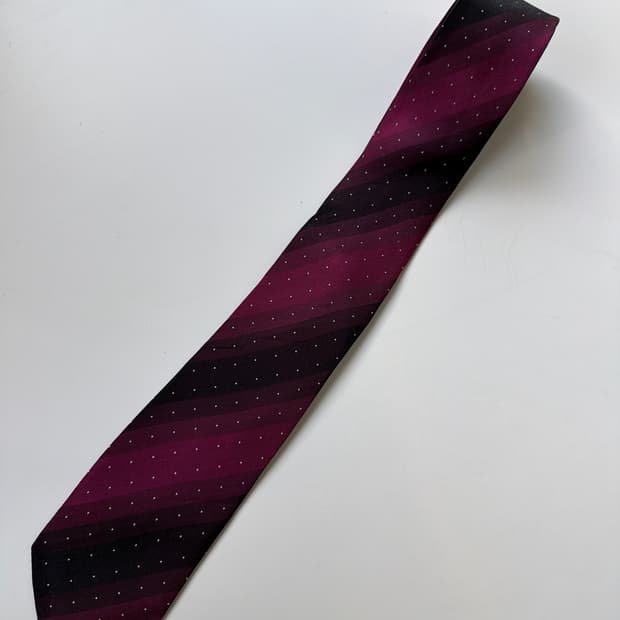 마지(Maji) 슬림 실크 넥타이 6.8cm