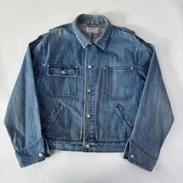 90s 폴로 덩가리 자켓