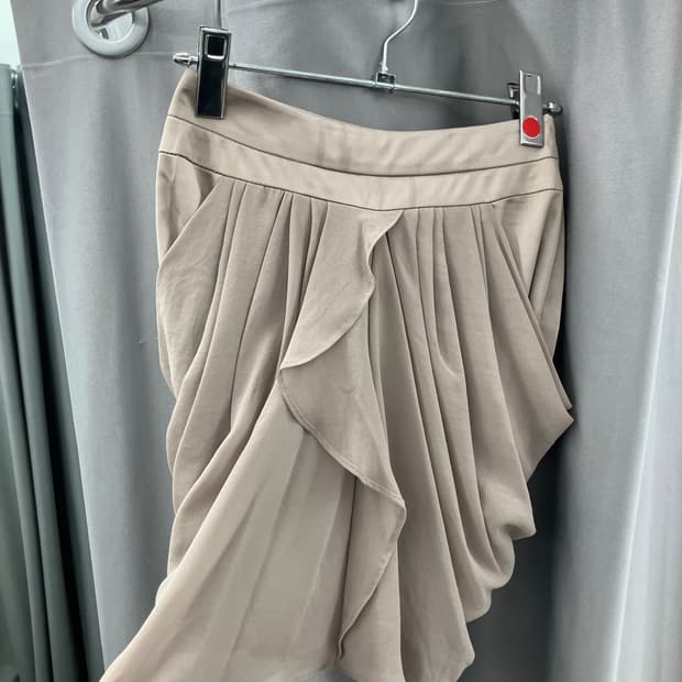 에고이스트 쉬폰 미니 스커트