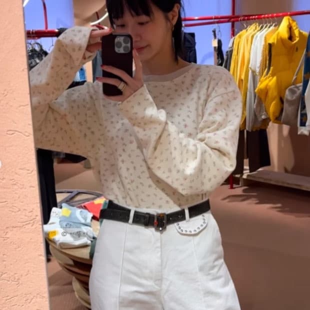 캐피탈 천축 와플티셔츠