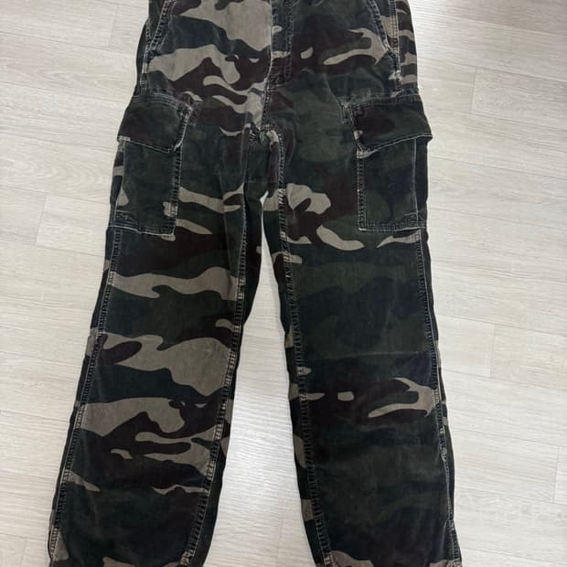 [32x32] GAP 갭 밀리터리 카모 코듀로이 팬츠
