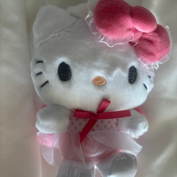 산리오 헬로키티 발레리나 시리즈 마스코트 키링