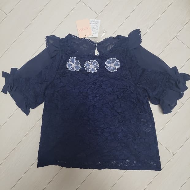 새상품급처!리즈리사 레이스 공주블라우스티 양산형 지뢰계 로리타룩 히메갸루