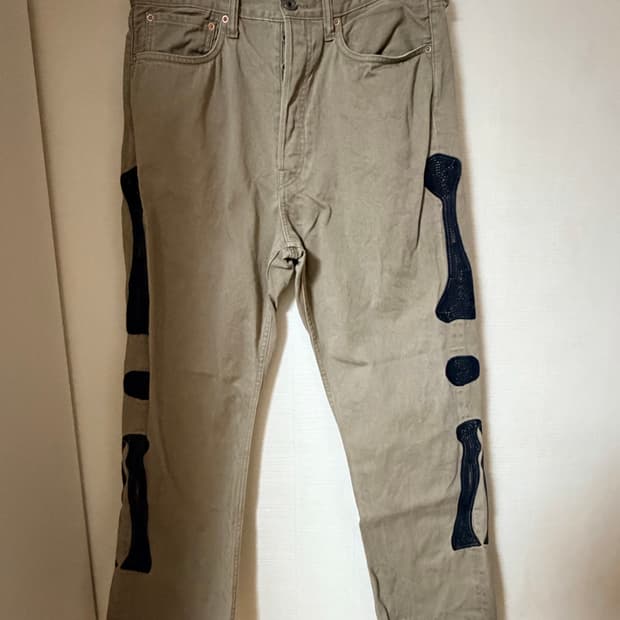 [36] 캐피탈 본 데님 치노 팬츠 ek-1319