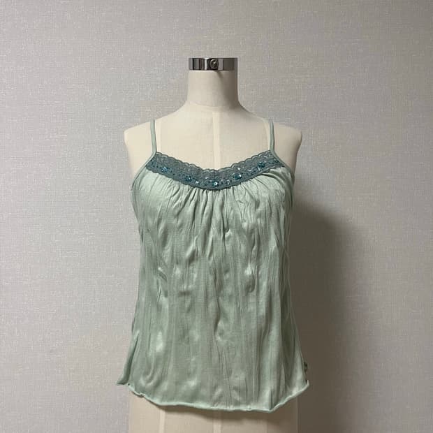 Vintage 민트 나시