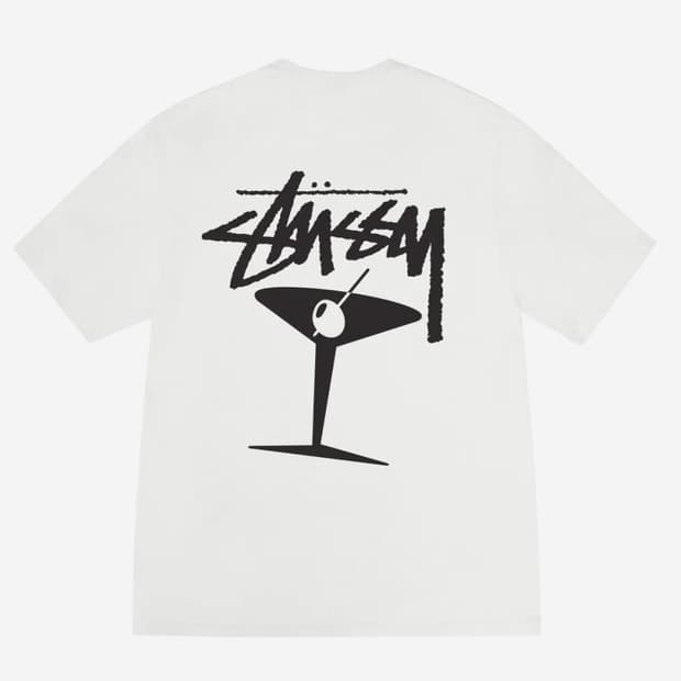 스투시 반팔티 (Stussy Martini Pigment Dyed)
