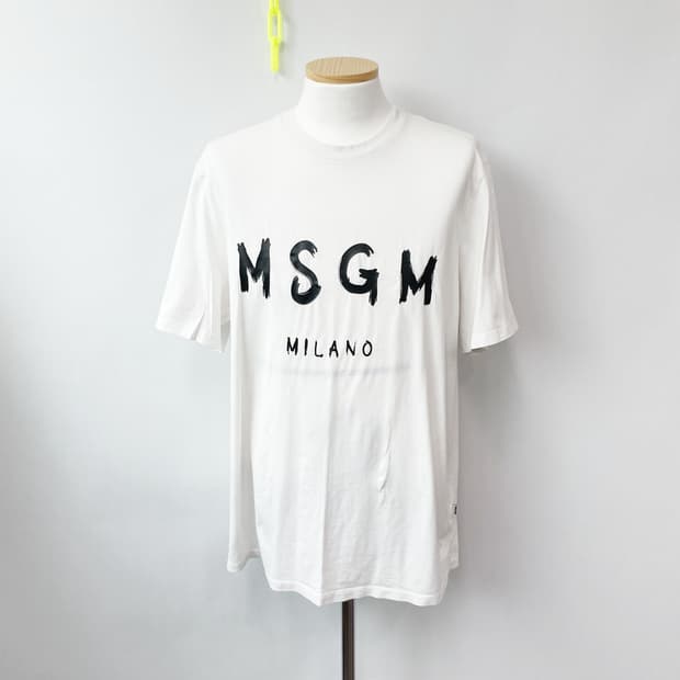 MSGM 2021 정품 남성반팔 L 진스센스