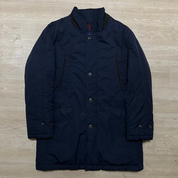 올젠 프리미엄 구스다운 멀티포켓 코트패딩 점퍼 [네이비] M/95