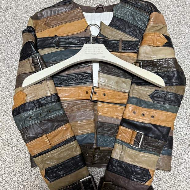 대여)마르지엘라 벨트자켓