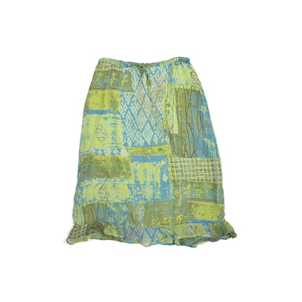 Oilily pattern strap skirt