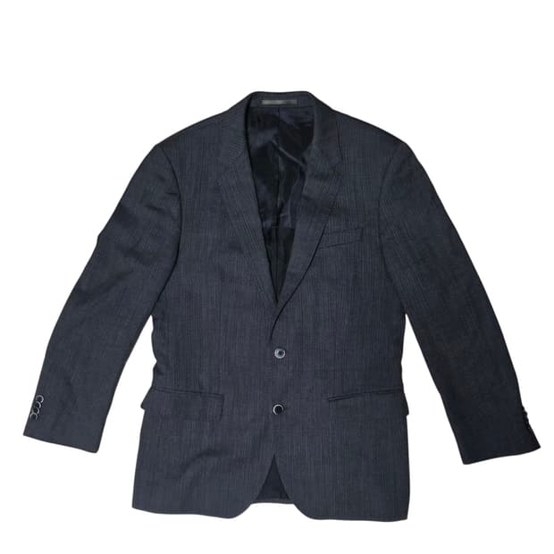 휴고보스 헤링본 스트레치 블레이저