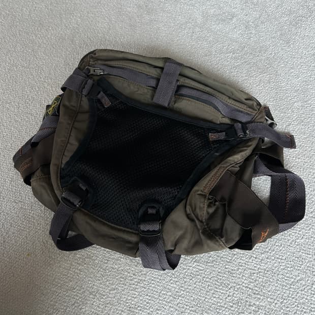 스톤아일랜드 정품 구형 힙색 가방