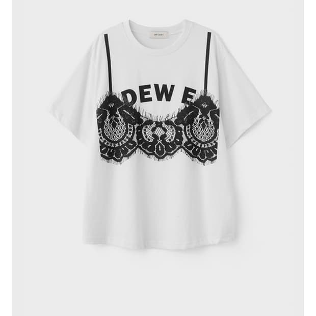 듀이듀이 BUSTIER PRINT TOP